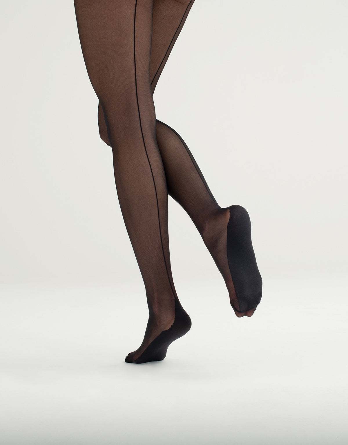 Cette 20 DEN Sophistication Naht Back Seam Strumpfhose Schwarz