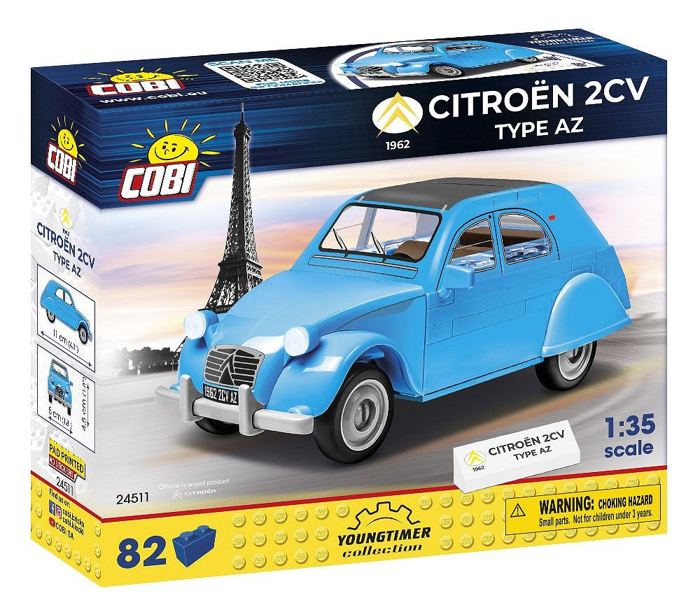 Cobi 24511 – Citroen 2CV Type AZ 1962 - Kipamo