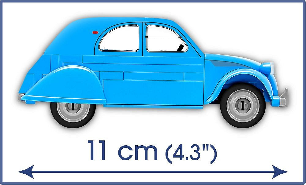 Cobi 24511 – Citroen 2CV Type AZ 1962 - Kipamo