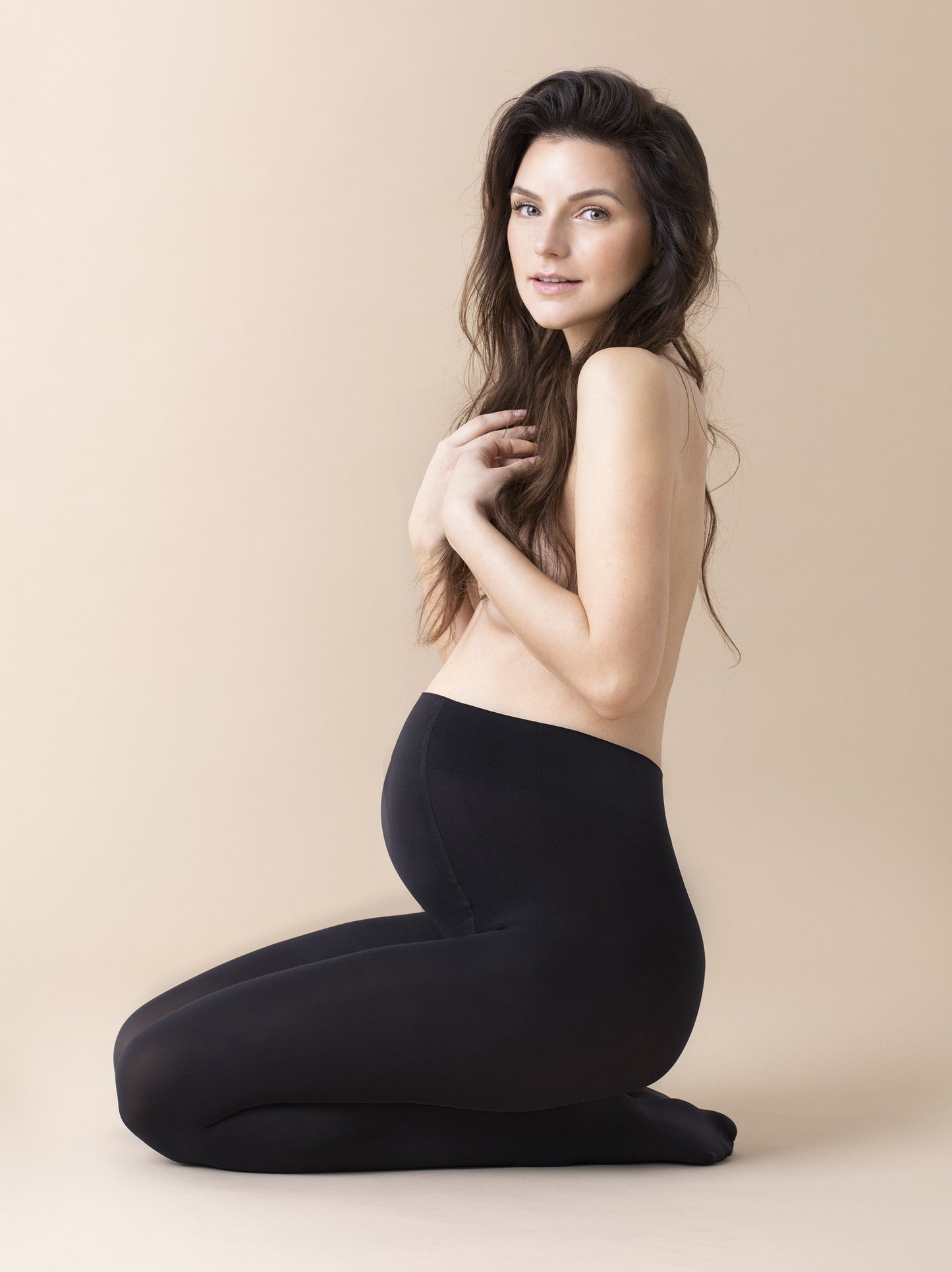 Fiore Juno 50 DEN Umstands Feinstrumpfhose werdende Mamas Stützeffekt Medica - Kipamo