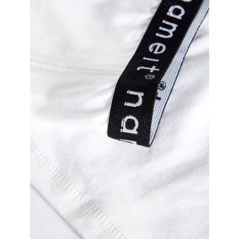 Name It Panties Weiß Unterhosen nameit Unterwäsche 2 Paar Logo Baumwolle