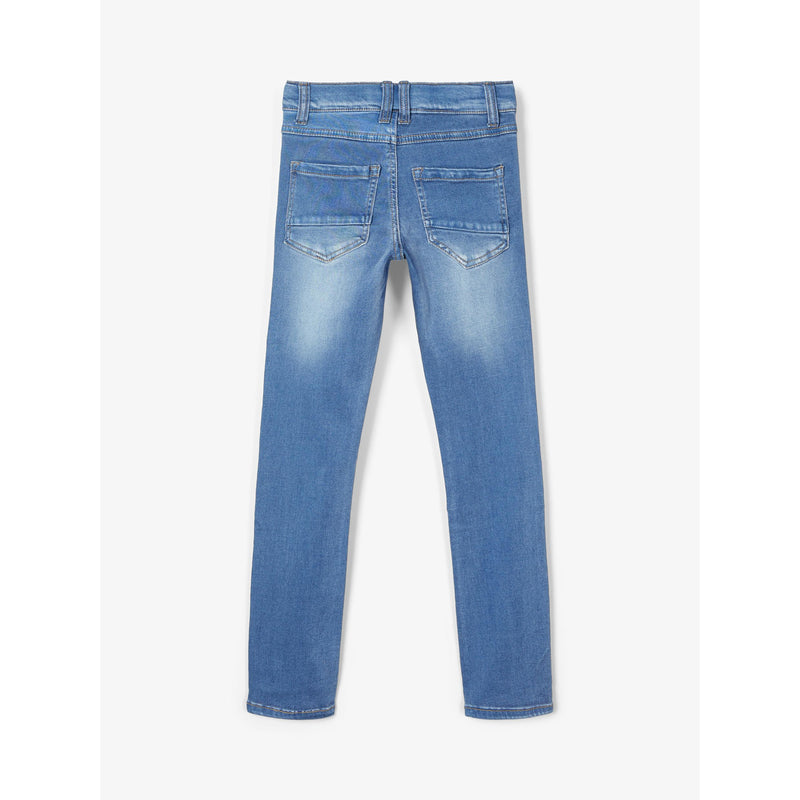 Name It X-Slim Extra-Slim Fit Jeans nameit Unisex Stretch-Denim verstellbarer Bund