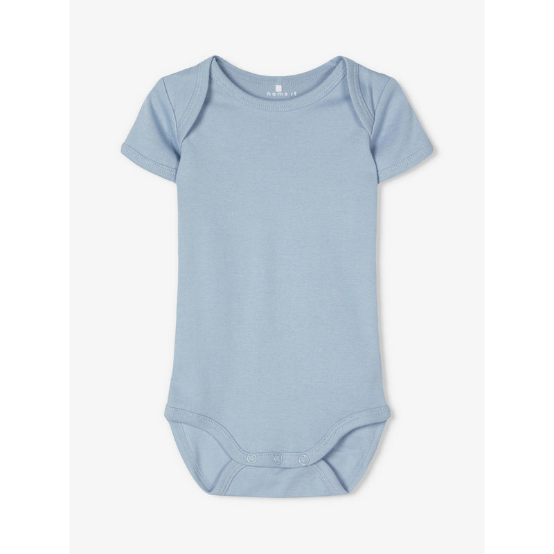 Name It 3 Paar Babybody Autos Dusty Blue nameit Strampler Langarm Body Größen 50 bis 98