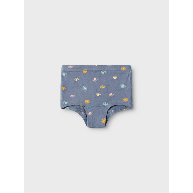 Name It Panties Mädchen Unterhosen nameit Unterwäsche 3er Pack Farbig Bio Baumwolle