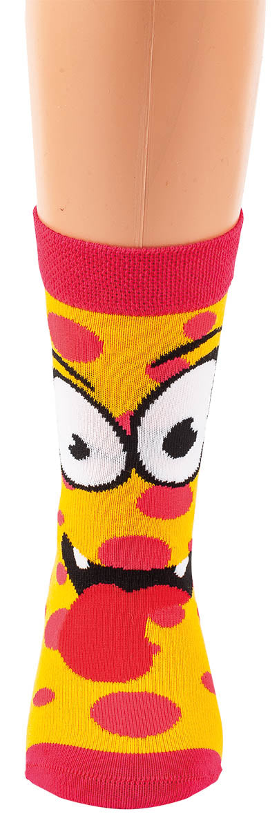 Socken Strumpf 3 Paar Kinder Unisex lustige Gesichter Motive Mädchen Jungen