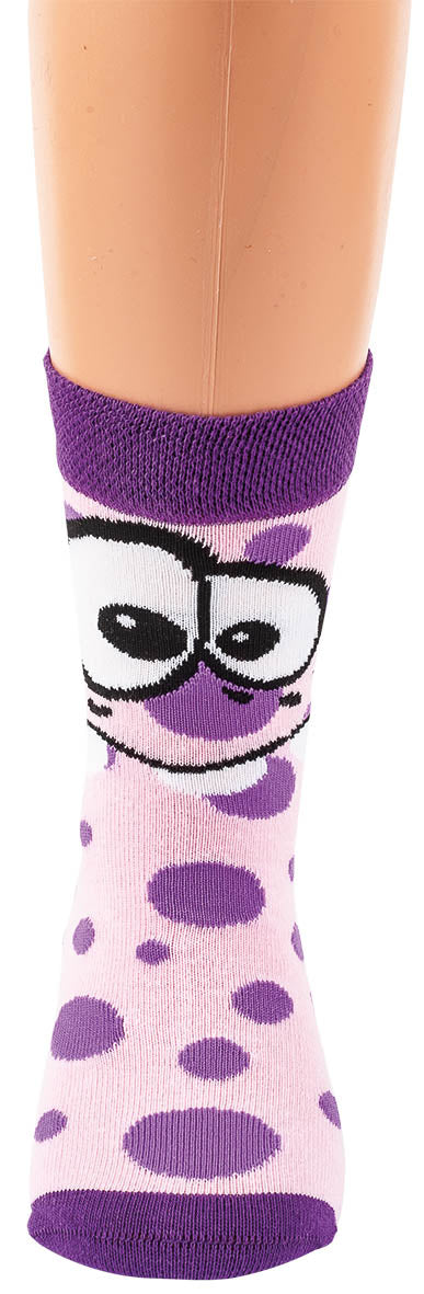 Socken Strumpf 3 Paar Kinder Unisex lustige Gesichter Motive Mädchen Jungen