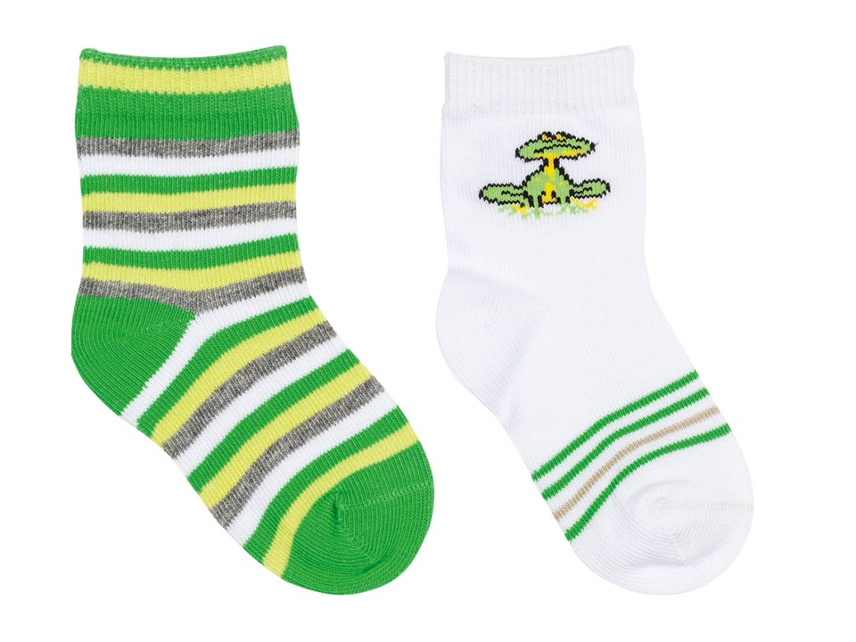 Socke 2 Paar Baby Erstling Neugeboren Kleinkinder Motiv Frosch Käfer Baumwolle