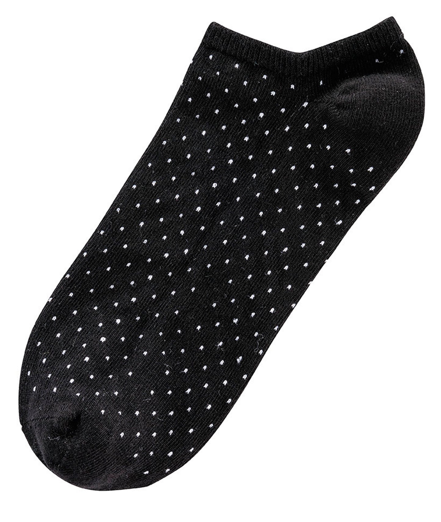 Sneaker Socken Punkte Streifen Schwarz Weiß Baumwolle - Kipamo