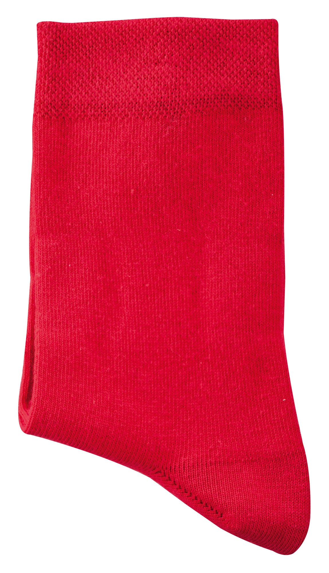 Socken 3 Paar Kinder Mädchen Damen Uni Alltag Baumwolle Rot Größen 35 bis 42