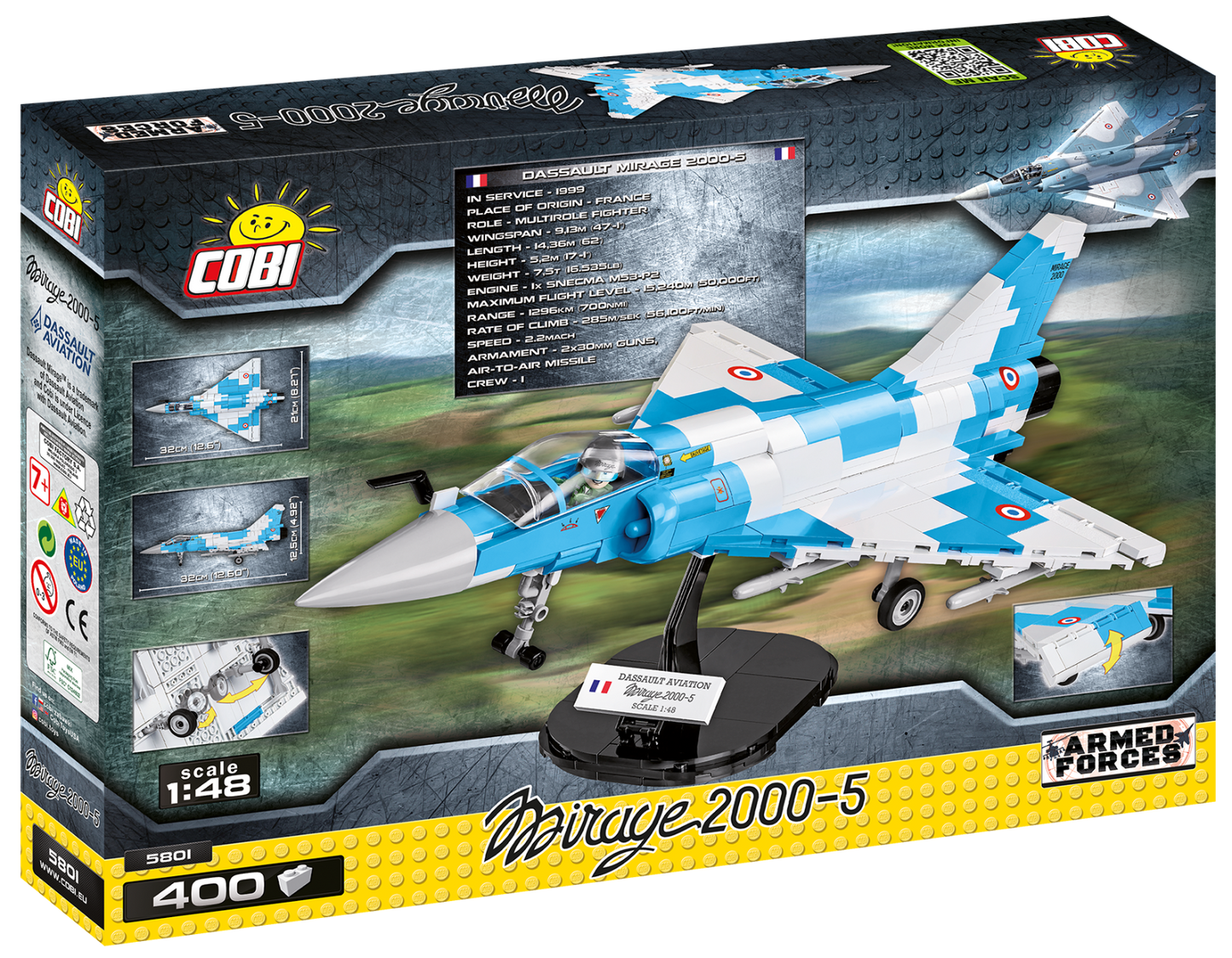 Cobi 5801 – Mirage 2000-5 - Kipamo