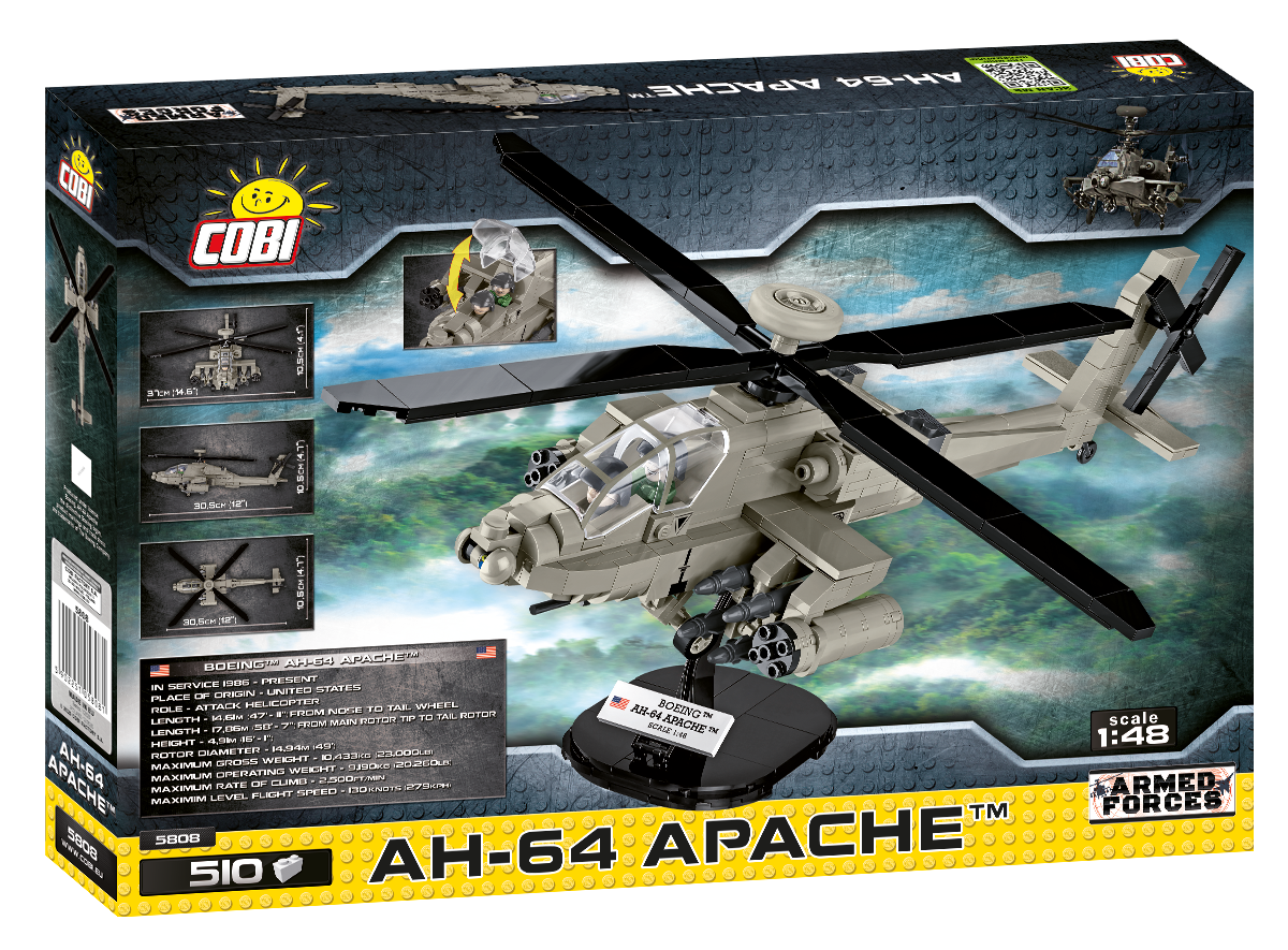 Cobi 5808 – AH-64 Apache - Kipamo