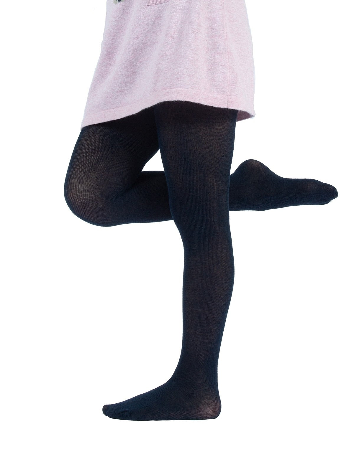 Calzitaly Baumwollstrumpfhose Chevron Mädchen Tights