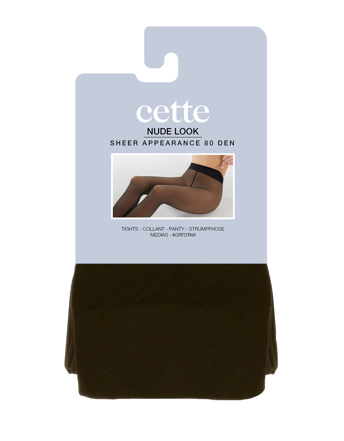 Cette NudeLook Herbst Winter Fleece Tights Strumpfhose