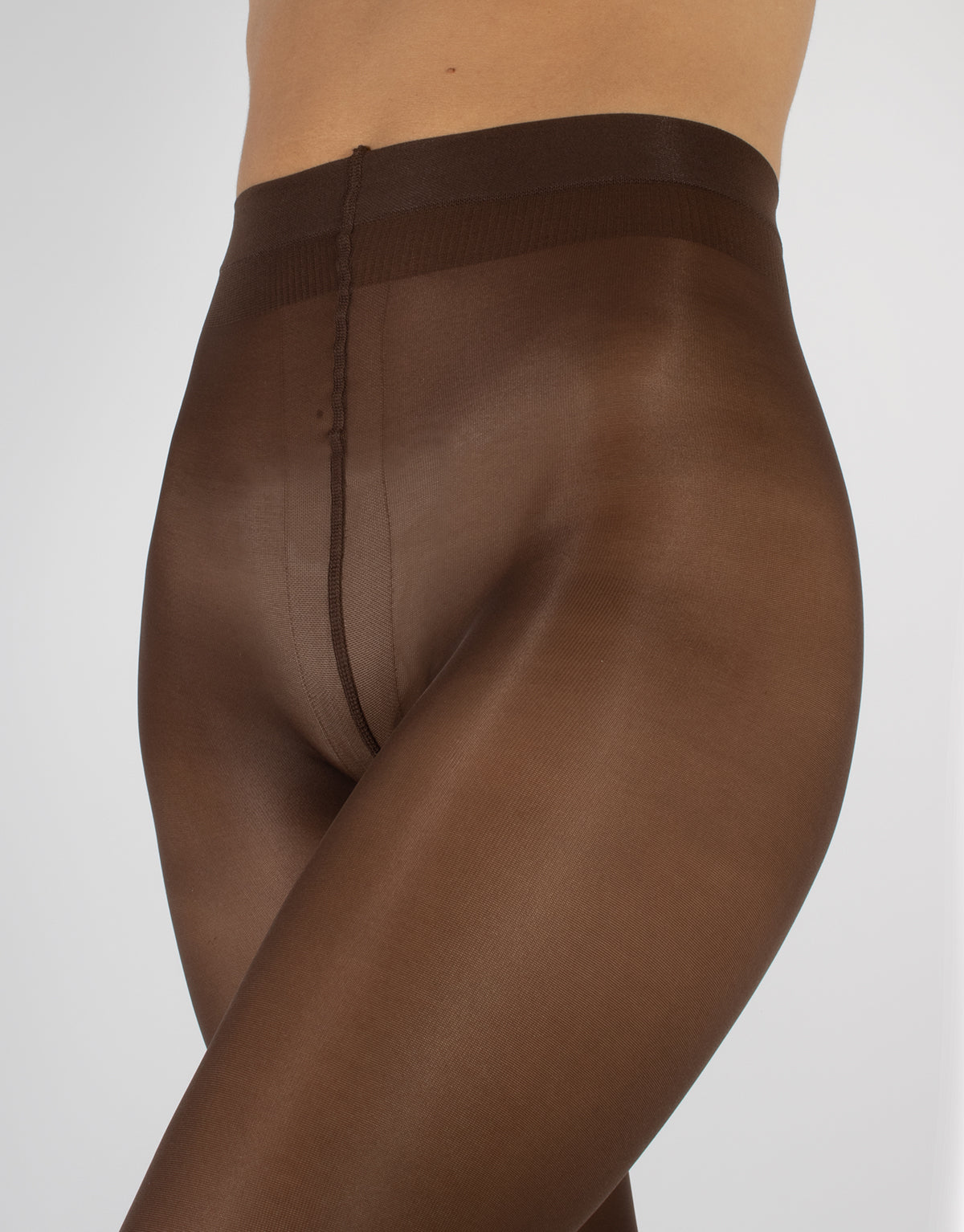 Cette Quebec 40 DEN Semi Opaque Satin Glanz Strumpfhose Tights Uni Glatt bis 4XL