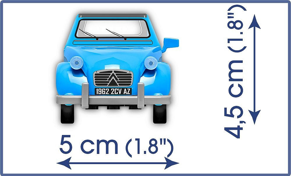 Cobi 24511 – Citroen 2CV Type AZ 1962 - Kipamo