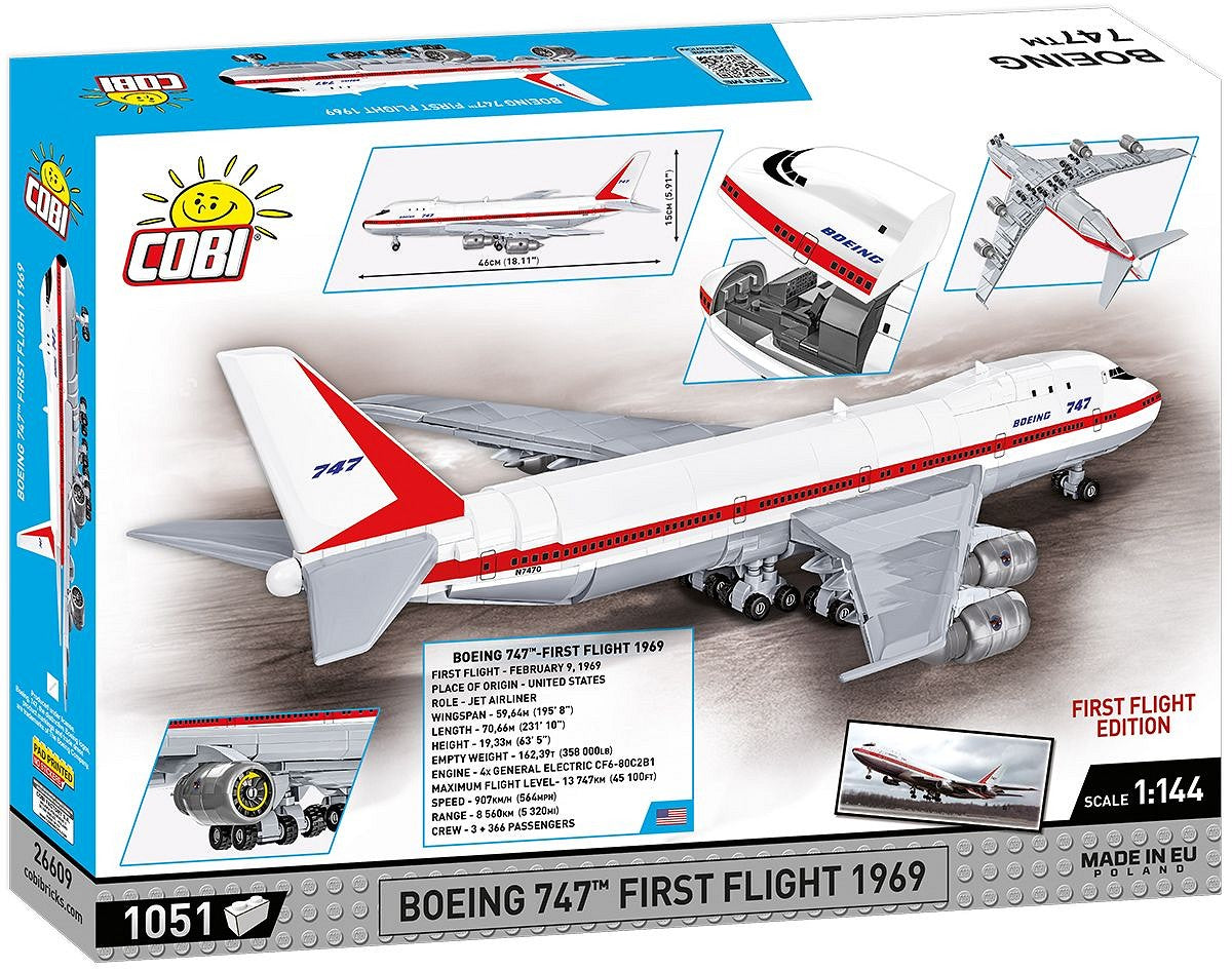 Cobi 26609 - Boeing 747 First Flight 1969 - Kipamo