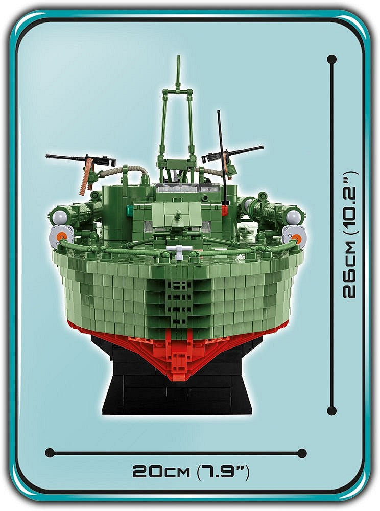 Cobi 4825 – Patrol Torpedo Boat PT-109 - Kipamo