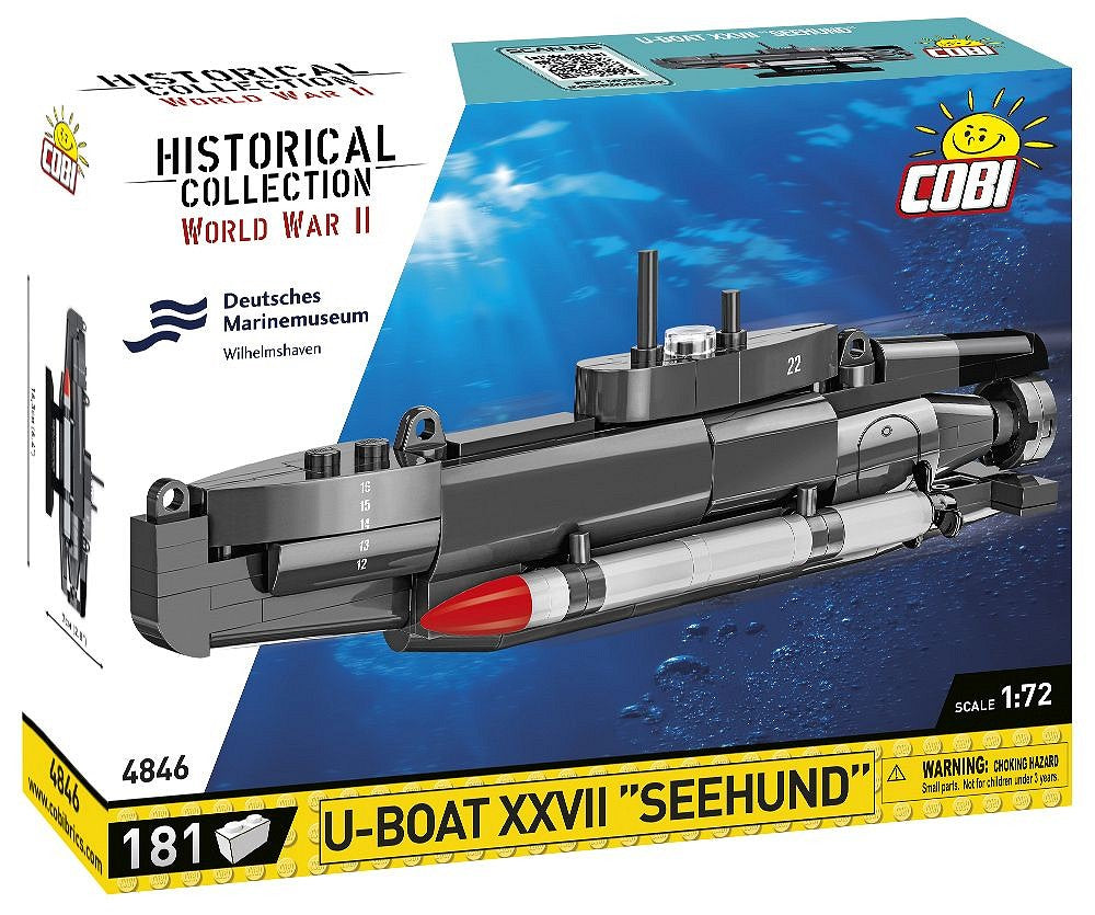 Cobi 4846 – XXVII Seehund Kleinst U-Boot - Kipamo