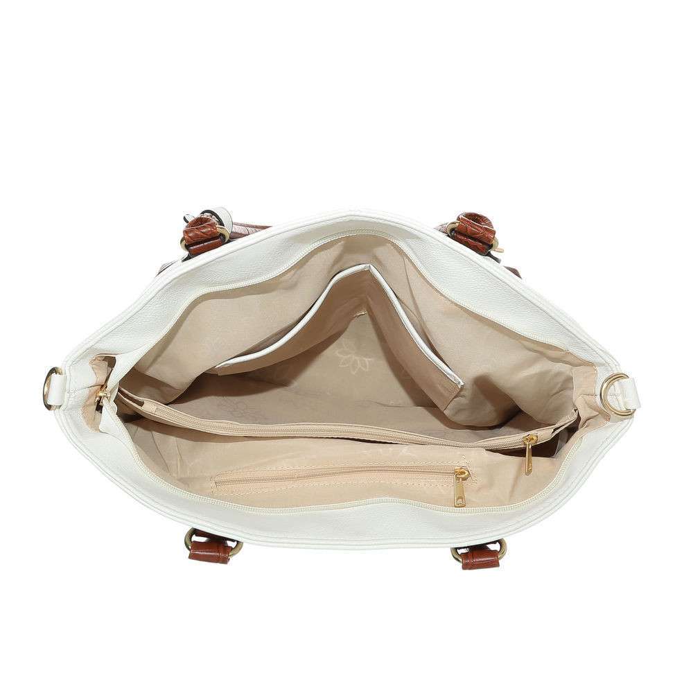 Shopper Handtasche Dudlin Grün Braun