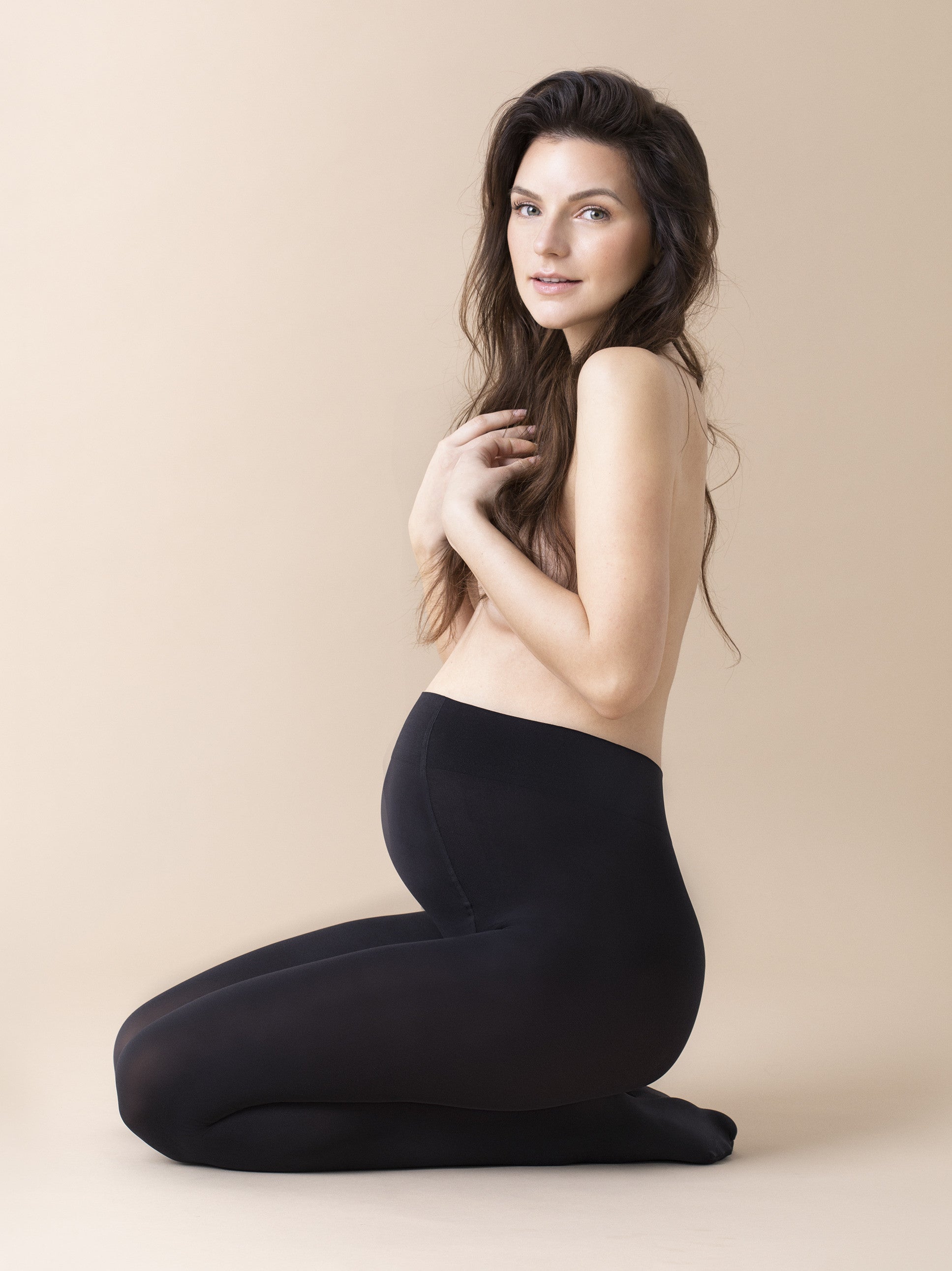 Fiore Juno 50 DEN Umstands Feinstrumpfhose werdende Mamas Stützeffekt Medica - Kipamo