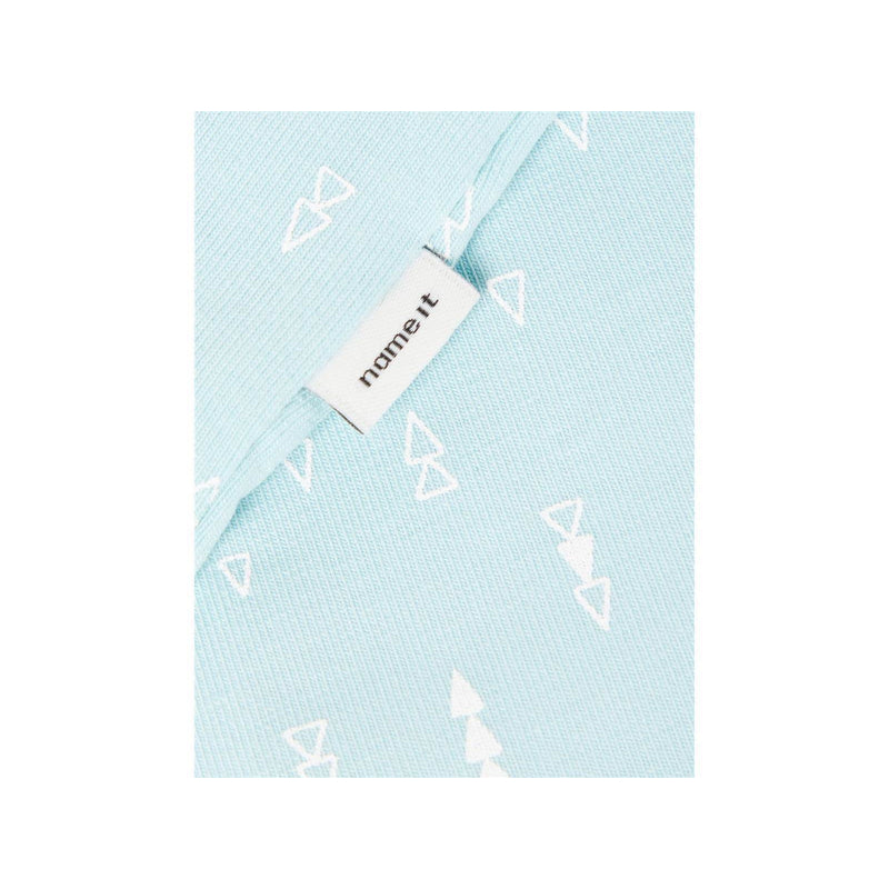 Name It Baby Wickelbody nameit Strampler Langarm Canal Blue Bio Unisex Größen 50 - 74