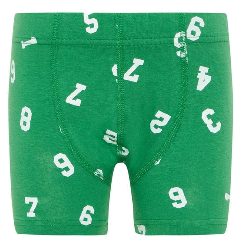 Name It Boxershorts Kinder Grün Grau 3 Paar nameit Unterhosen Mehrpack Bio-Baumwolle