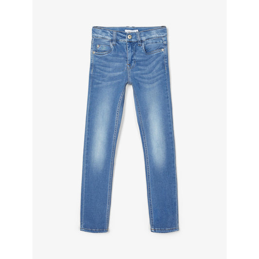 Name It X-Slim Extra-Slim Fit Jeans nameit Unisex Stretch-Denim verstellbarer Bund