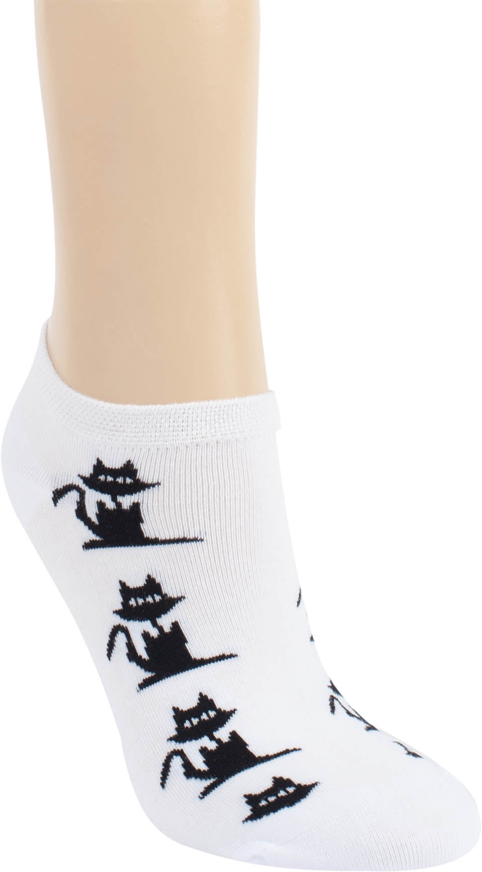 Sneaker Socken Strümpfe Katzenmotiv Baumwolle - Kipamo