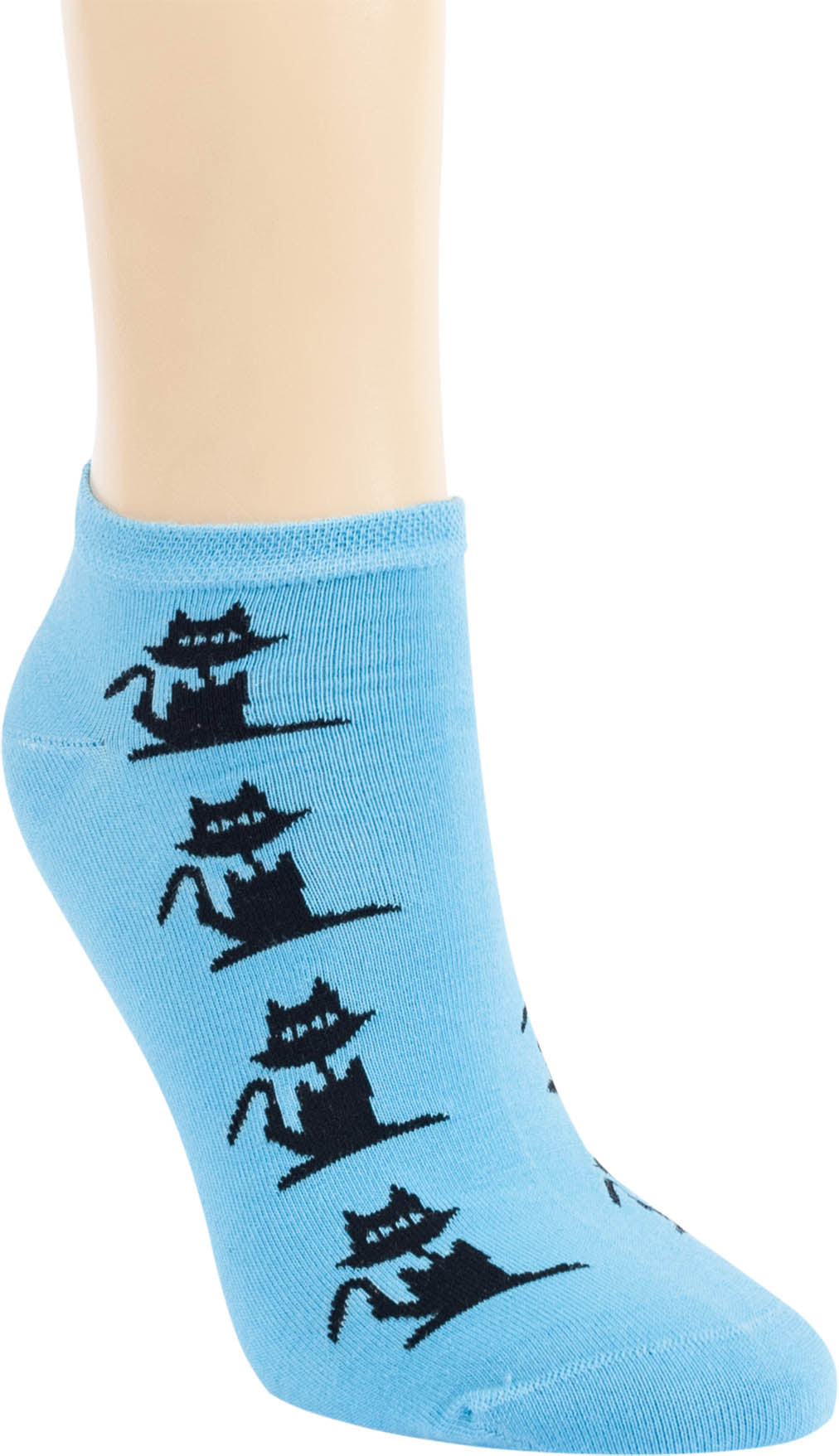 Sneaker Socken Strümpfe Katzenmotiv Baumwolle - Kipamo