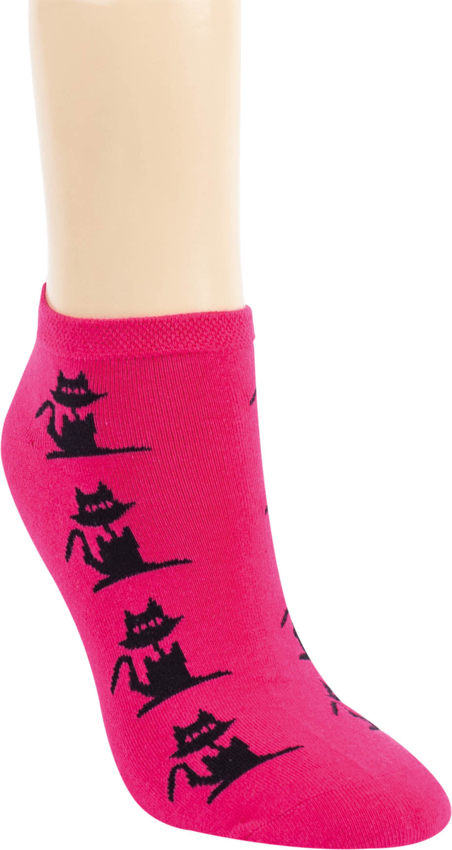 Sneaker Socken Strümpfe Katzenmotiv Baumwolle - Kipamo