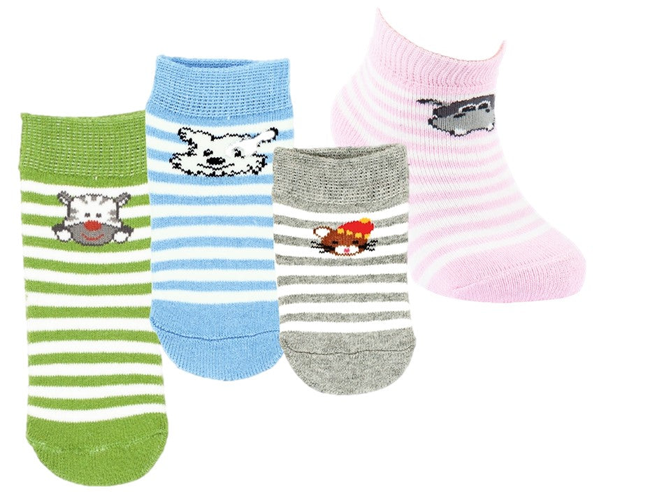 Frottee Socke Baby Erstlinge Neugeborene Kleinkinder weich Strumpf Tier Motive