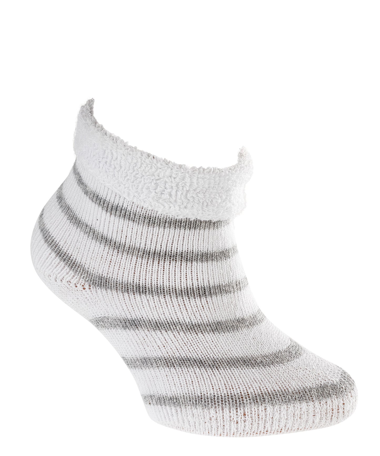 Erstling Socke Söckchen Baby Weiß Grau Ringel GOTS Zertifiziert Bio Baumwolle