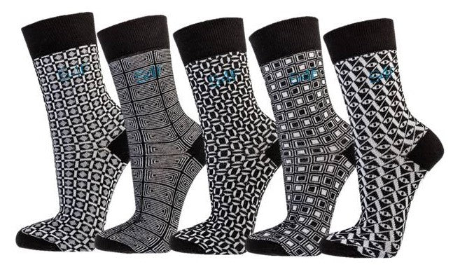 Herren Socken ohne Gummi Business 39/42 43/46 Schwarz Weiß Grau Baumwolle