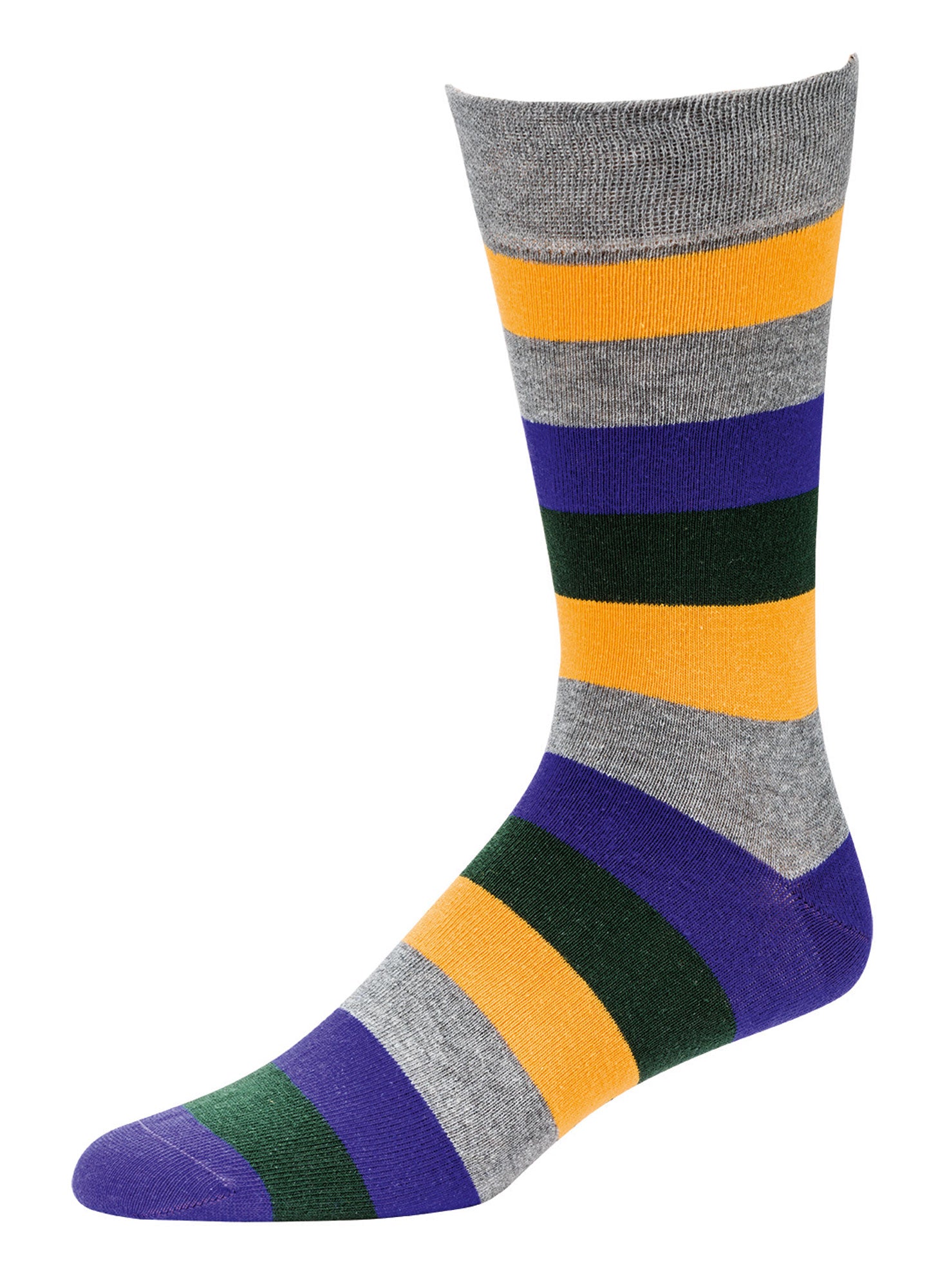 Socken Herren Ringel Bunt ohne Gummi 39/42 43/46 47/50 Beruf Freizeit Baumwolle - Kipamo