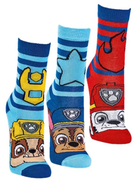 Paw Patrol 2 Paar Statement Socks Hunde Kinder Chase Marshall Rubble