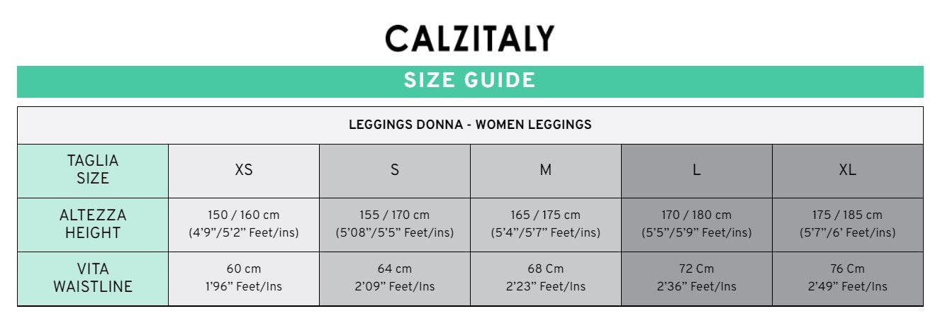 Calzitaly Leggings Lederoptik Glanzleggings - Kipamo