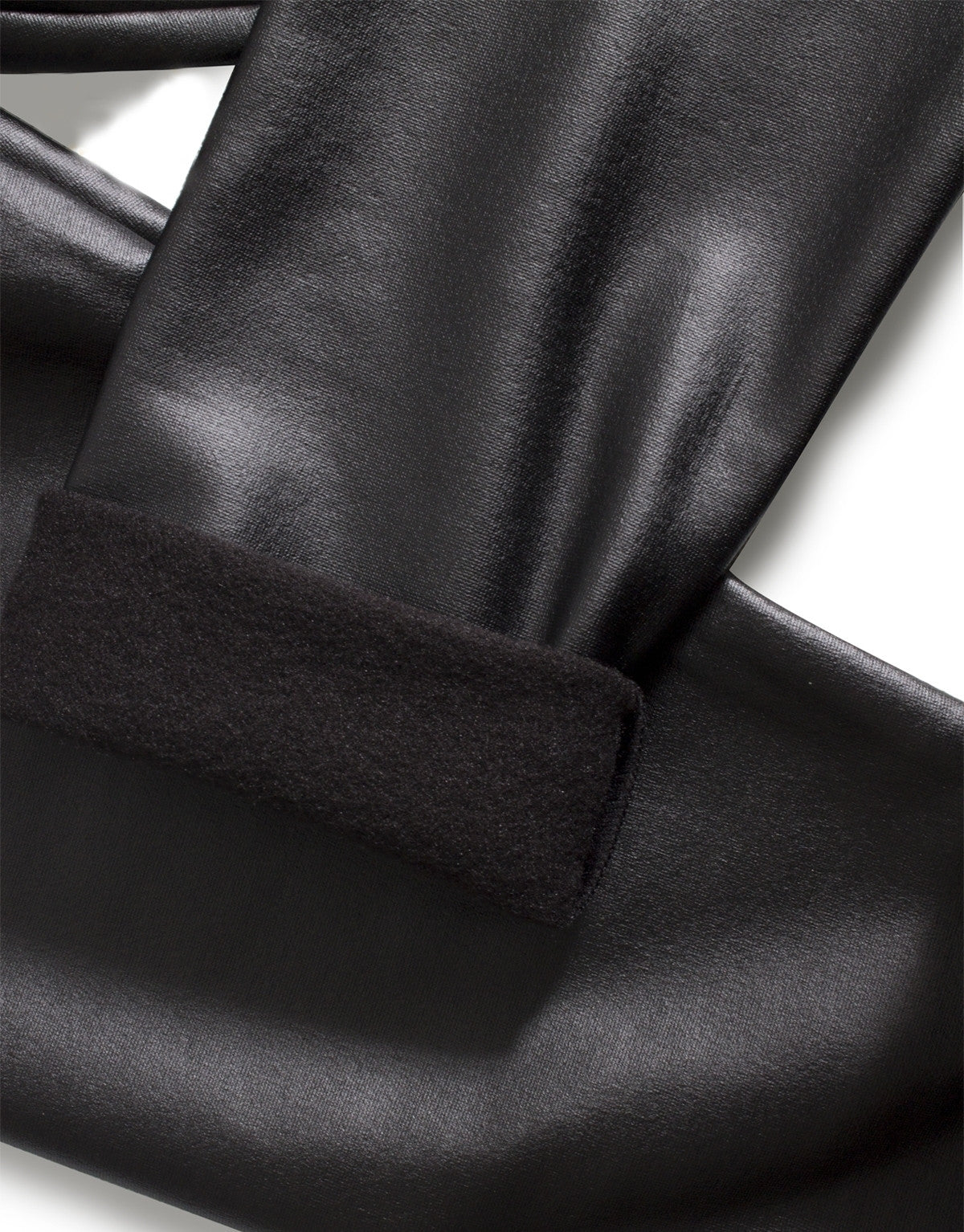 Calzitaly Leggings Thermo Lederoptik Glanzleggings - Kipamo