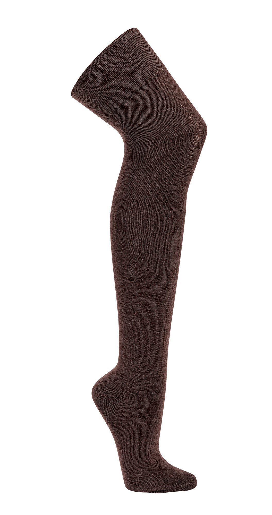 Modische Overknees Mehrfarbig Bunt Uni - Kipamo
