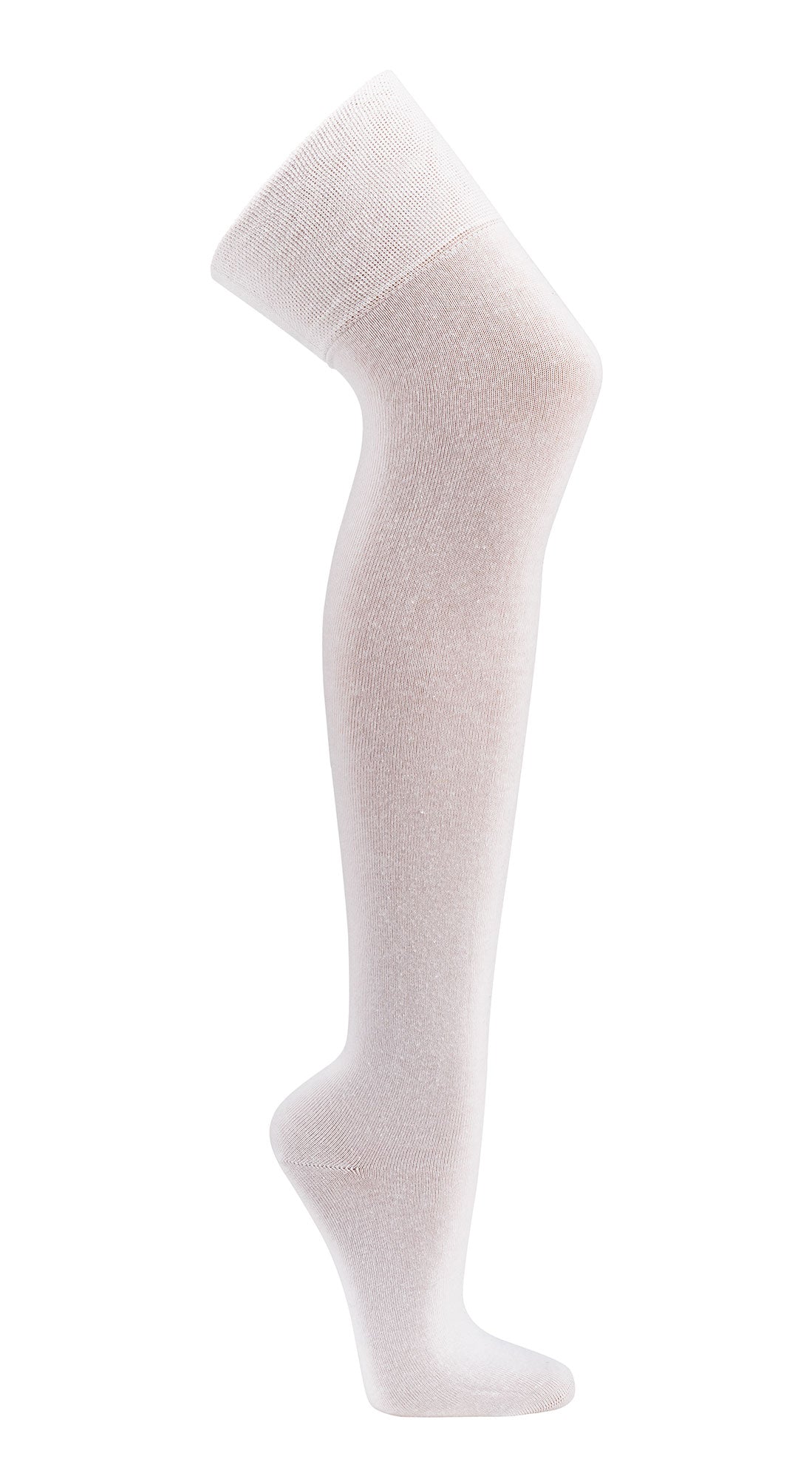Modische Overknees Mehrfarbig Bunt Uni - Kipamo