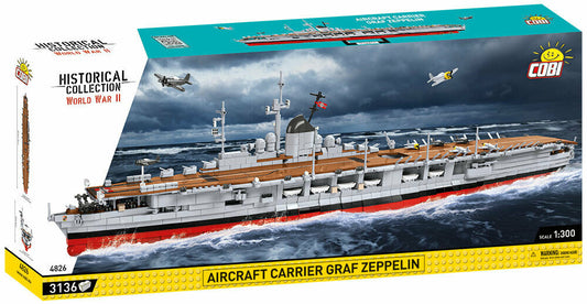 Cobi 4826 – Carrier Graf Zeppelin Flugzeugträger - Kipamo