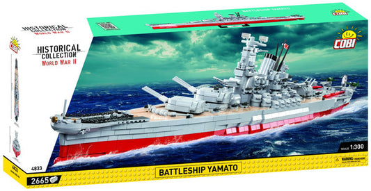 Cobi 4833 – Battleship YAMATO - Kipamo