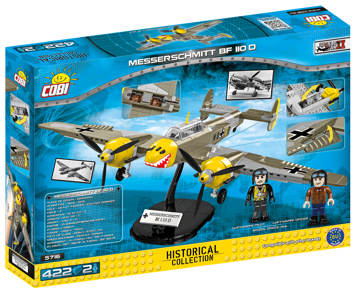 Cobi 5716 – Messerschmitt BF 110 B - Kipamo