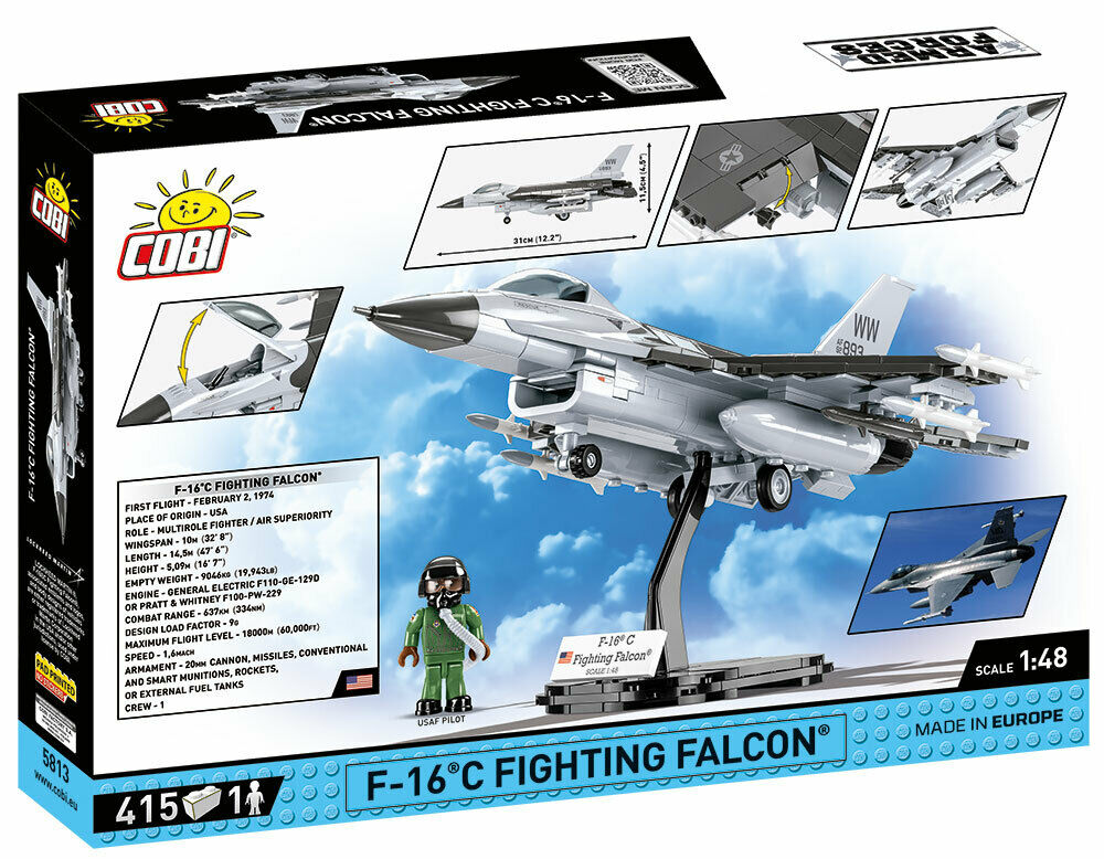 Cobi 5813 - F-16C FIGHTING FALCON - Kipamo